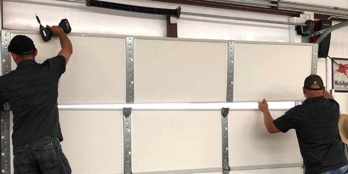 commercial overhead door repair in Waterloo